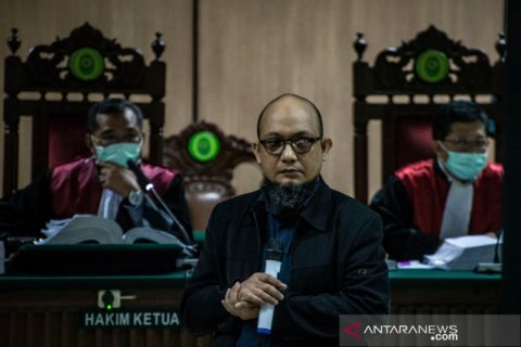 Sidang lanjutan penyiraman air keras Novel Baswedan