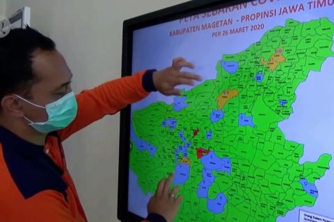 Delapan warga sembuh, Magetan bebas dari positif COVID-19
