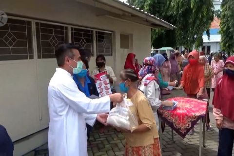 Bantuan sosial WKRI Jember, wujud toleransi di tengah pandemi