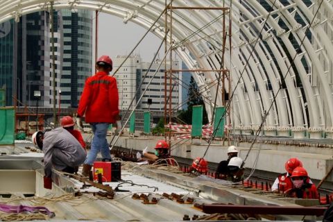 Adhi Karya lanjutkan proyek LRT Jabodebek