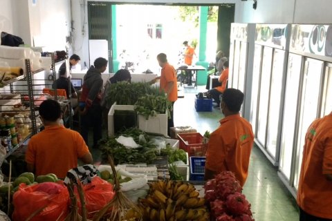 Layanan belanja daring angkat pasar tradisional