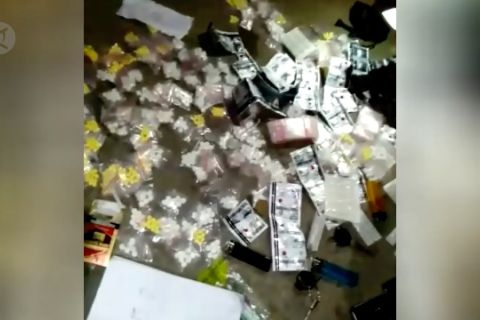 Polisi dapati ratusan narkoba saat bubarkan kerumunan remaja