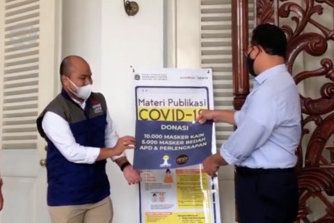 Anies terima bantuan dari Hipmi Jaya dan APPI untuk cegah corona