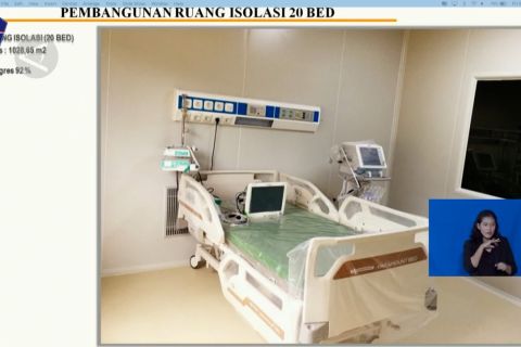 Pembangunan RS Pulau Galang tersisa empat persen