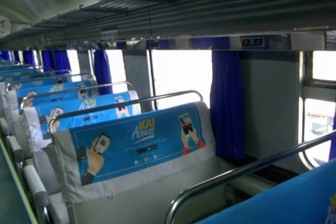 Sebanyak 44 perjalanan kereta api wilayah Daop 7 Madiun dihentikan sementara