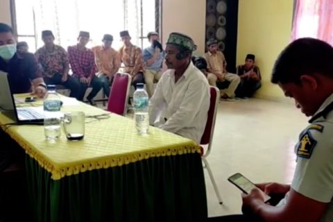 Kejari Muna sidangkan 100 perkara secara daring selama pandemi