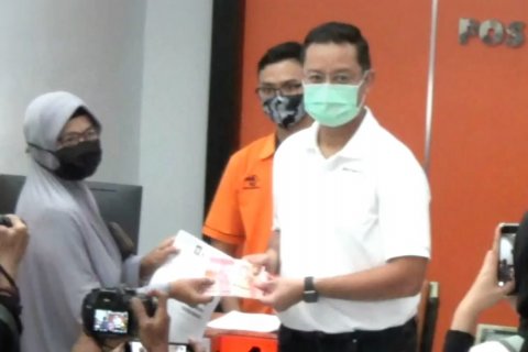 Mensos serahkan bantuan tunai ke warga Kabupaten Tangerang