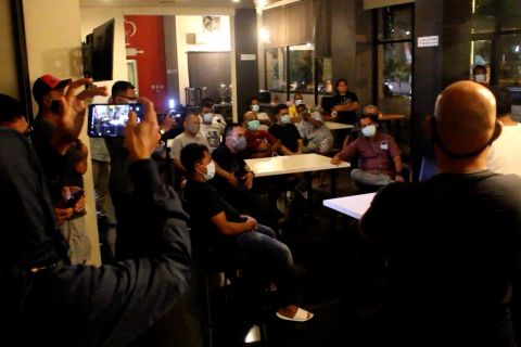 Puluhan tenaga kerja tambang  emas PT NHM jalani  karantina di Ternate