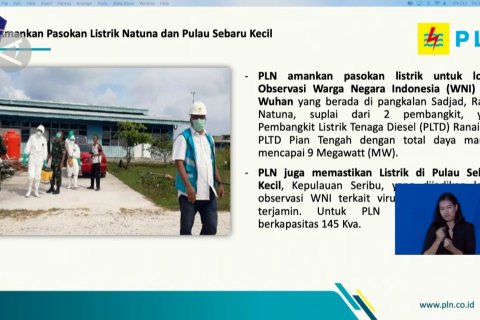 PLN pastikan kesiapan layanan listrik di pusat karantina Corona