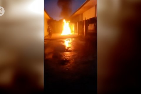 Lapas Sorong dibakar, ratusan napi tuntut hak asimilasi