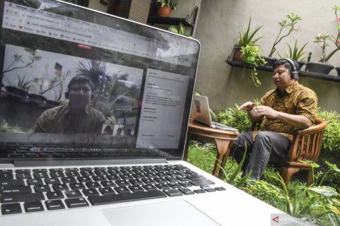 Diskusi daring Hari Buruh