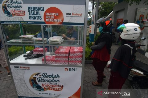 BNI buka gerai takjil gratis
