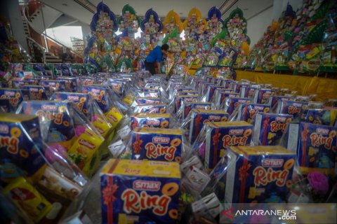 Produksi parsel lebaran menurun tajam