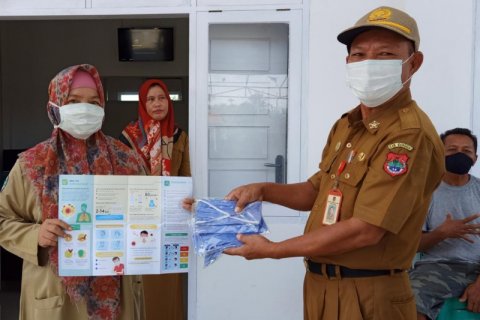 Leaflet COVID-19 untuk Puskesmas Batui