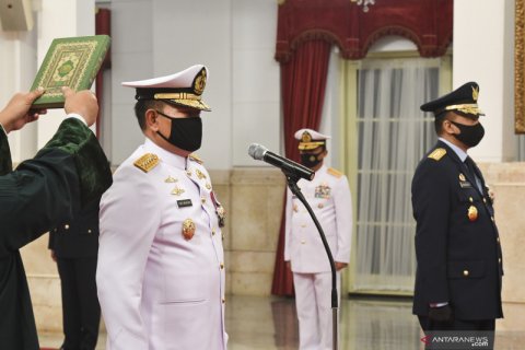 Pelantikan KSAL dan KSAU