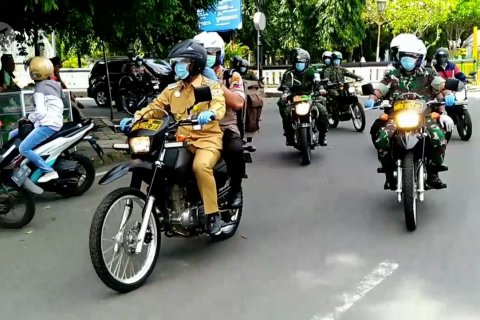 Apresiasi bagi TNI-Polri bantu melawan COVID-19