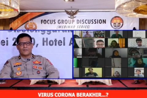 Perangi COVID-19, Polri ajak bangun isu positif