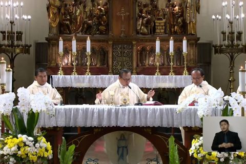 Gereja Katedral Jakarta gelar secara daring ibadah Kenaikan Isa Almasih