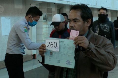 Ribuan sopir dan jukir malang terima bantuan langsung tunai