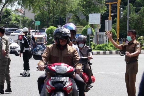 Tidak pakai masker di Banda Aceh akan kena tilang