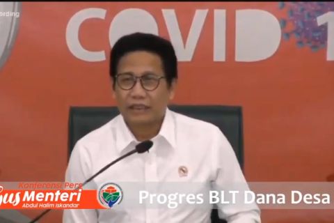 Mendes PDTT: 47.030 desa salurkan BLT