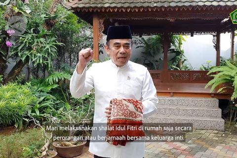 Pesan Menteri Agama tentang Shalat Idul Fitri