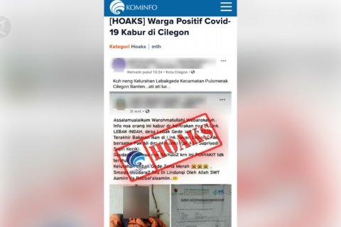 Kominfo catat 686 berita hoaks COVID-19