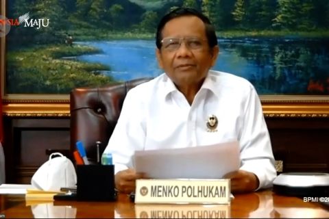 Mahfud MD tegaskan pemerintah tidak akan cabut larangan mudik