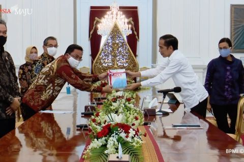Presiden terima laporan IHPS II Tahun 2019 dari BPK