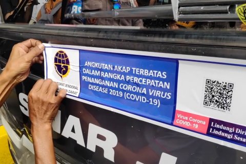 Meski berstiker khusus, polisi akan tetap cek awak bus AKAP