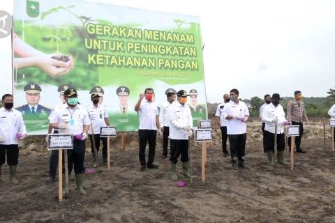 Pengendalian bahan pangan untuk tekan inflasi