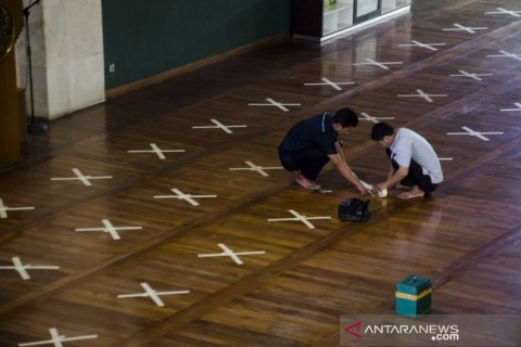 Jelang pembukaan kembali tempat ibadah di Bandung
