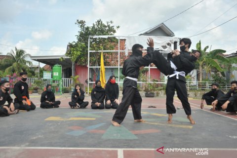 Regenerasi pencak silat di Palembang
