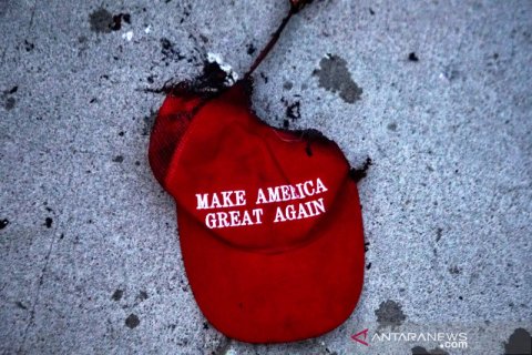 Usai demo di dekat lokasi kampanye Presiden AS Donald Trump