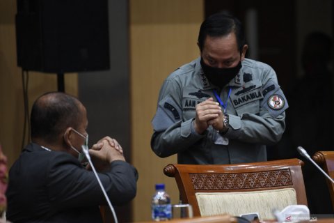 RDP Komisi I DPR bersama Kepala Bakamla