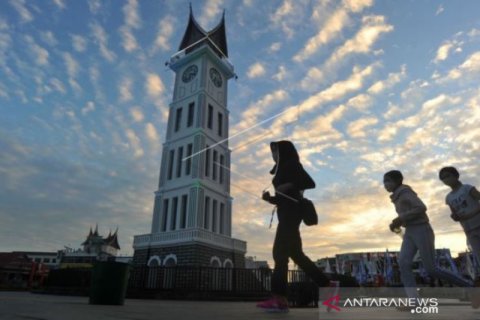 OLAHRAGA SAAT PANDEMI DI JAM GADANG