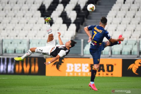 Liga Italia: Juventus kalahkan Lecce 4-0.