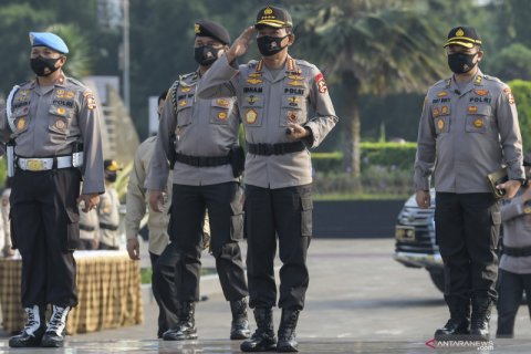 Polri gelar Upacara Ziarah Makam Pahlawan