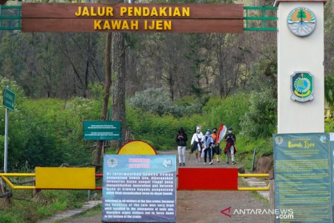 Simulasi pembukaan Taman Wisata Alam Ijen