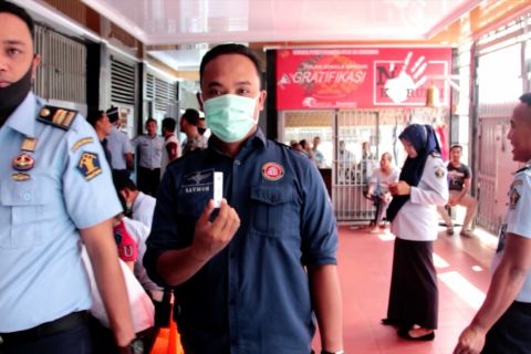 Lapas Lhoksukon lakukan tes cepat COVID-19