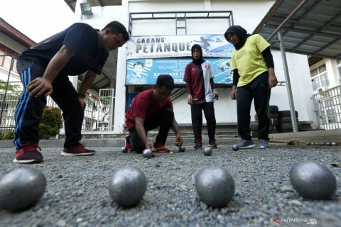 Persiapan untuk kejuaran dunia Petanque