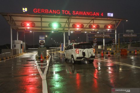 Tol Desari seksi II mulai beroperasi