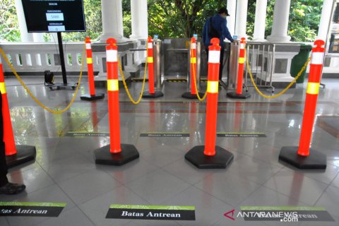 Persiapan pembukaan kembali Kebun Raya Bogor