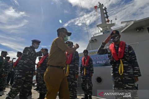 Kapal perang KAL Talise perkuat Lanal Palu