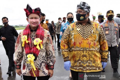 Kunjungan kerja Mendagri di Kendari