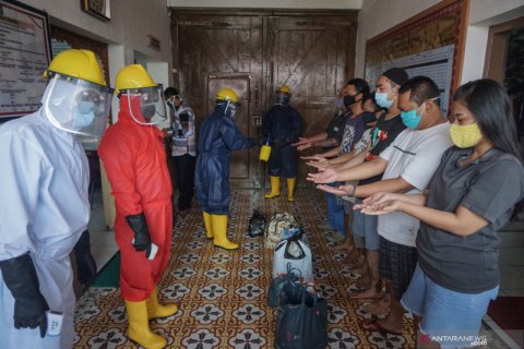 Protokol kesehatan penerimaan tahanan baru