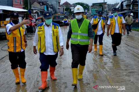 Kunjungan Menteri PUPR di Masamba