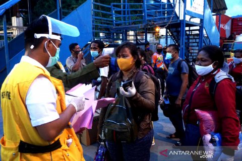 46 penumpang KM Gunung Dempo dikarantina karena dokumen kesehatan tidak lengkap