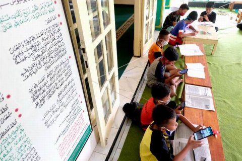 Layanan internet gratis untuk pembelajaran daring