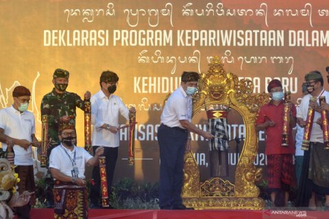 Deklarasi  Program Kepariwisataan Bali dalam Tatanan Kehidupan Era Baru